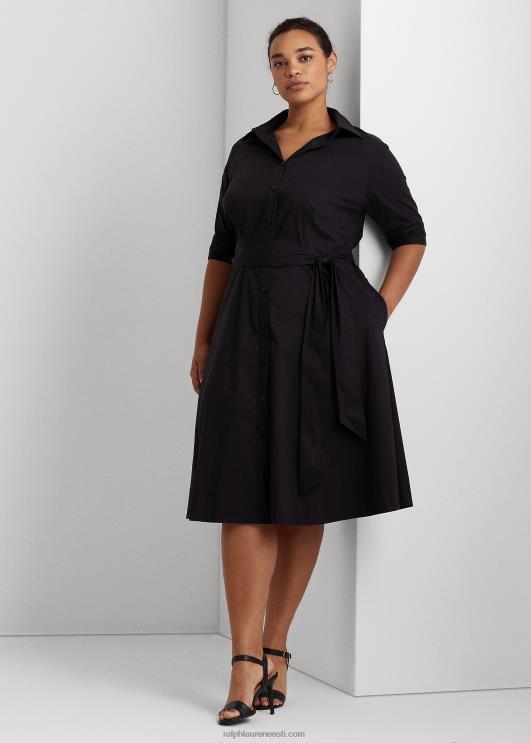 Ralph Lauren naised puuvillasegu särk PR0V4719 must