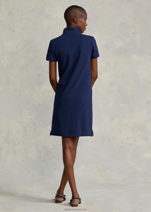 Ralph Lauren naised puuvillasest võrgust polokleit PR0V9243 Newporti merevägi