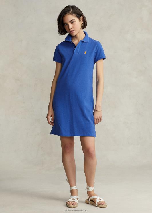 Ralph Lauren naised puuvillasest võrgust polokleit PR0V9244 uus iirise sinine