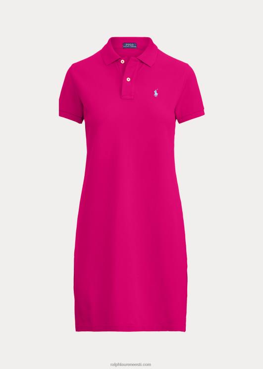 Ralph Lauren naised puuvillasest võrgust polokleit PR0V9251 roosa taevas