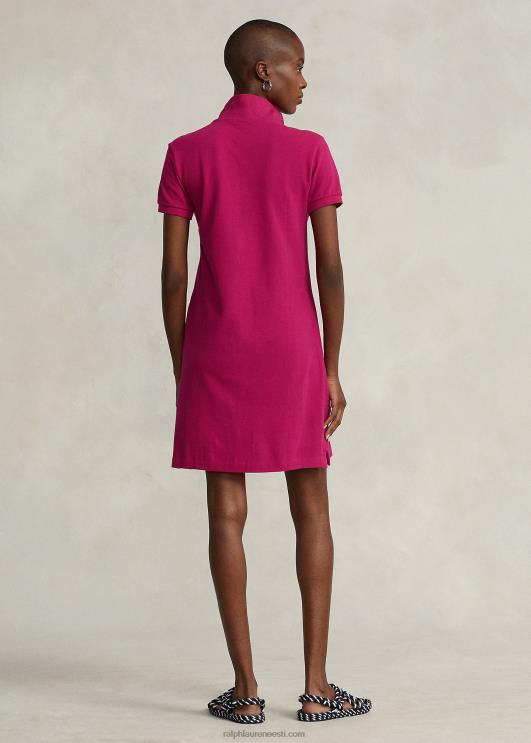 Ralph Lauren naised puuvillasest võrgust polokleit PR0V9251 roosa taevas