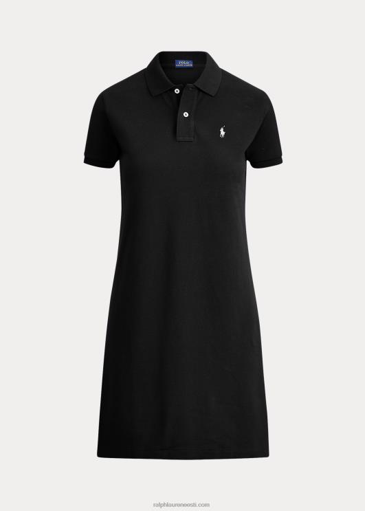 Ralph Lauren naised puuvillasest võrgust polokleit PR0V9254 must