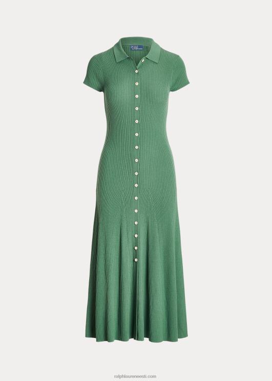 Ralph Lauren naised soonikuga meriinovillane polokleit PR0V9195 faarvaatri roheline