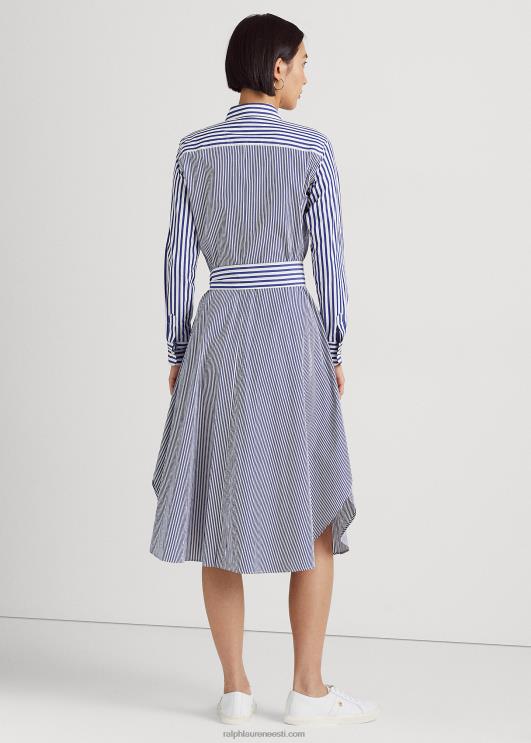 Ralph Lauren naised triibuline puuvillane lairiidest särk PR0V4860