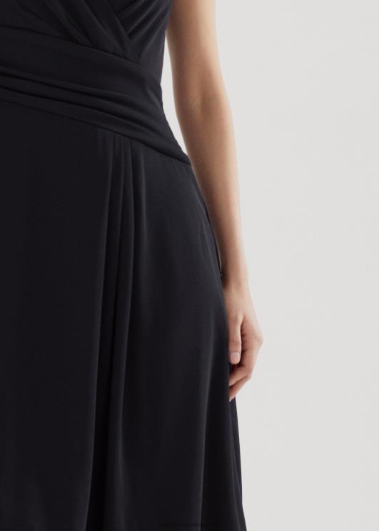 Ralph Lauren naised varrukateta surplice jersey kleit PR0V3889 must