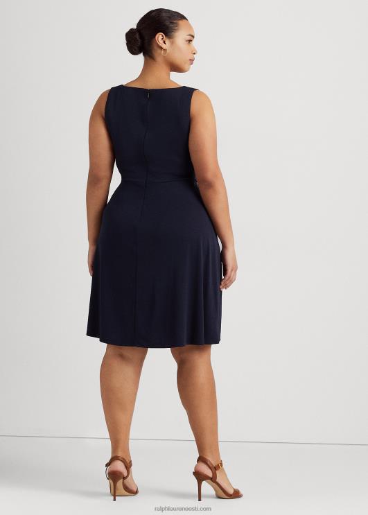 Ralph Lauren naised varrukateta surplice jersey kleit PR0V4551 tuletorni merevägi