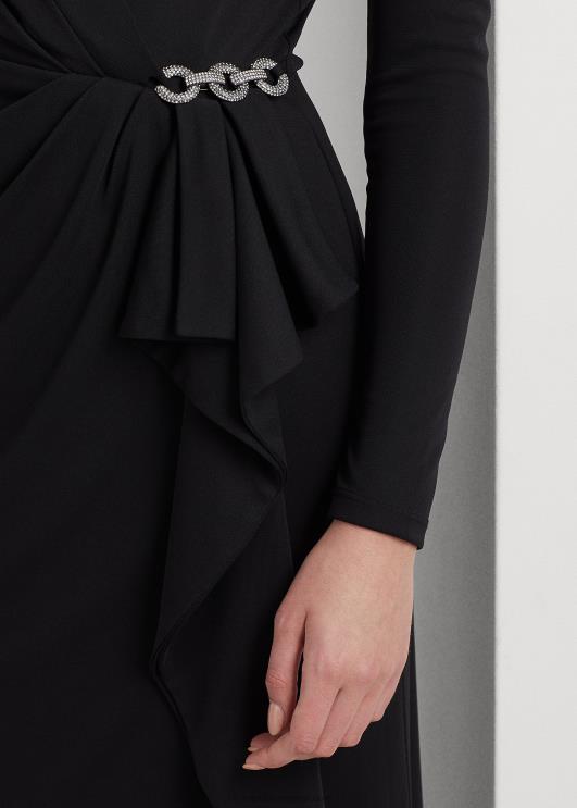 Ralph Lauren naised volangidega trikookleit PR0V9585 must