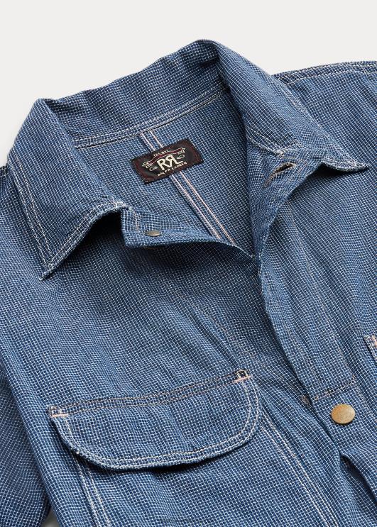 Ralph Lauren naised kontrollitud puuvillane kombinesoon PR0V3648 indigo