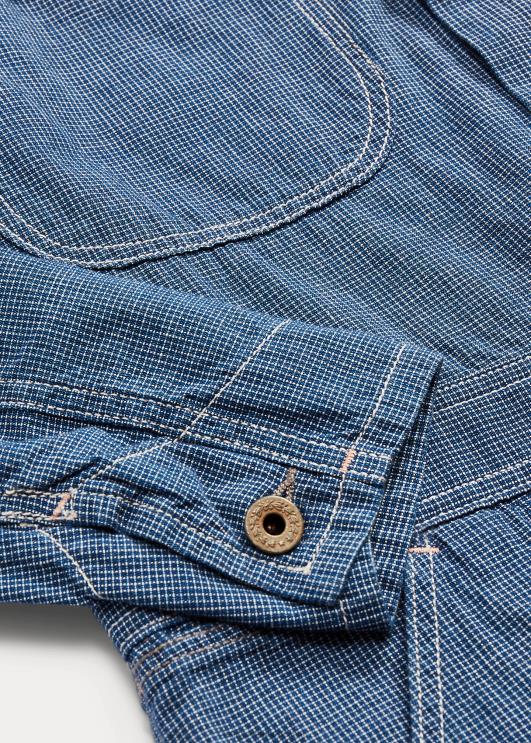 Ralph Lauren naised kontrollitud puuvillane kombinesoon PR0V3648 indigo