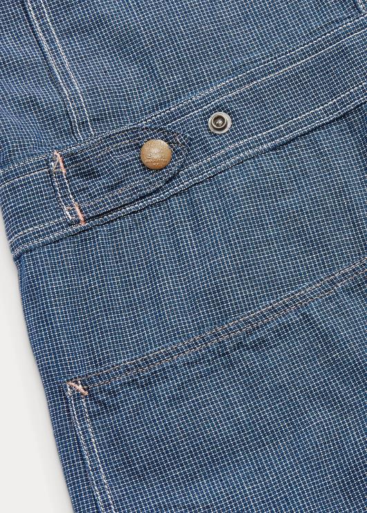 Ralph Lauren naised kontrollitud puuvillane kombinesoon PR0V3648 indigo