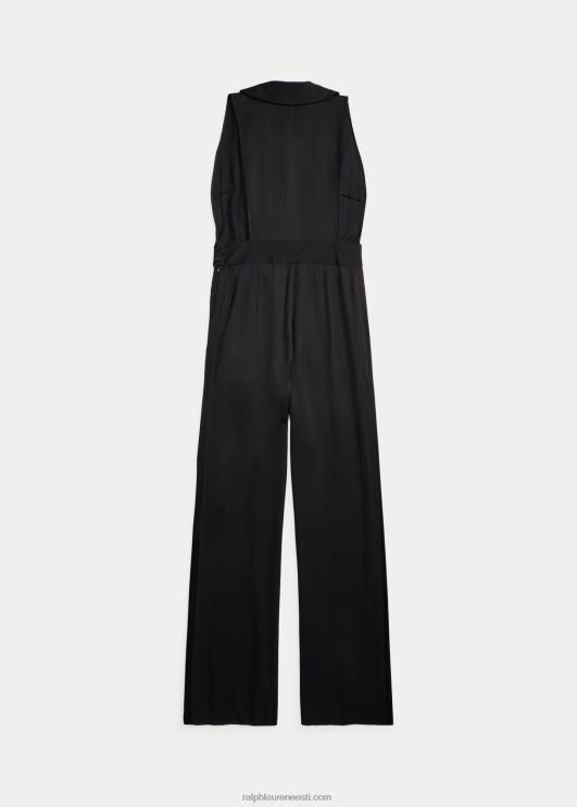 Ralph Lauren naised krepp-varrukateta smokingu kombinesoon PR0V3618