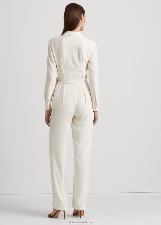 Ralph Lauren naised lipsuga ees georgette laia säärega kombinesoon PR0V4108 mascarpone kreem