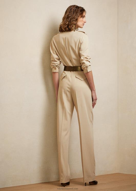 Ralph Lauren naised olivieri villast gabardiinist kombinesoon PR0V9295 liiv