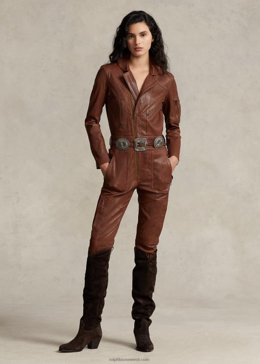 Ralph Lauren naised slim fit lambanahast kombinesoon PR0V3231 kookouba