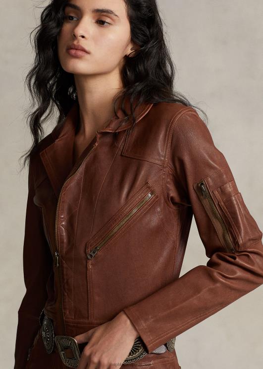 Ralph Lauren naised slim fit lambanahast kombinesoon PR0V3231 kookouba