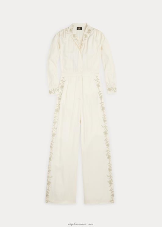 Ralph Lauren naised tikitud toimsest laia säärega kombinesoon PR0V3623