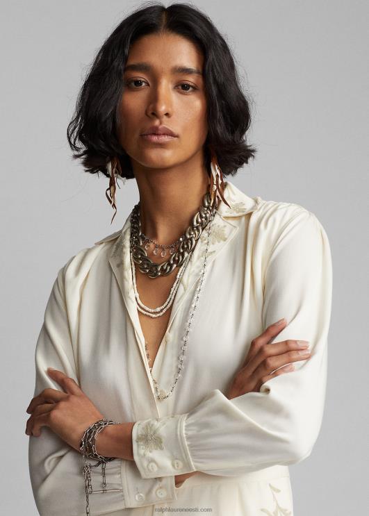 Ralph Lauren naised tikitud toimsest laia säärega kombinesoon PR0V3623