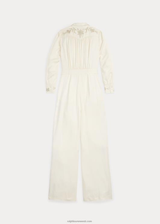 Ralph Lauren naised tikitud toimsest laia säärega kombinesoon PR0V3623