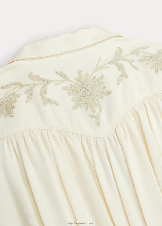 Ralph Lauren naised tikitud toimsest laia säärega kombinesoon PR0V3623