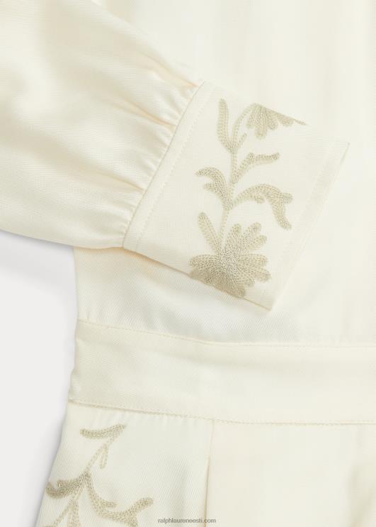 Ralph Lauren naised tikitud toimsest laia säärega kombinesoon PR0V3623