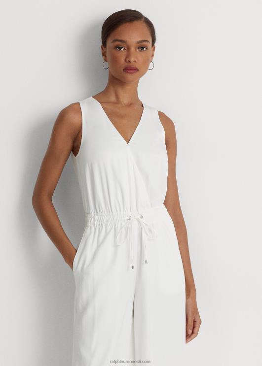 Ralph Lauren naised toimse varrukateta kombinesoon PR0V4338 valge
