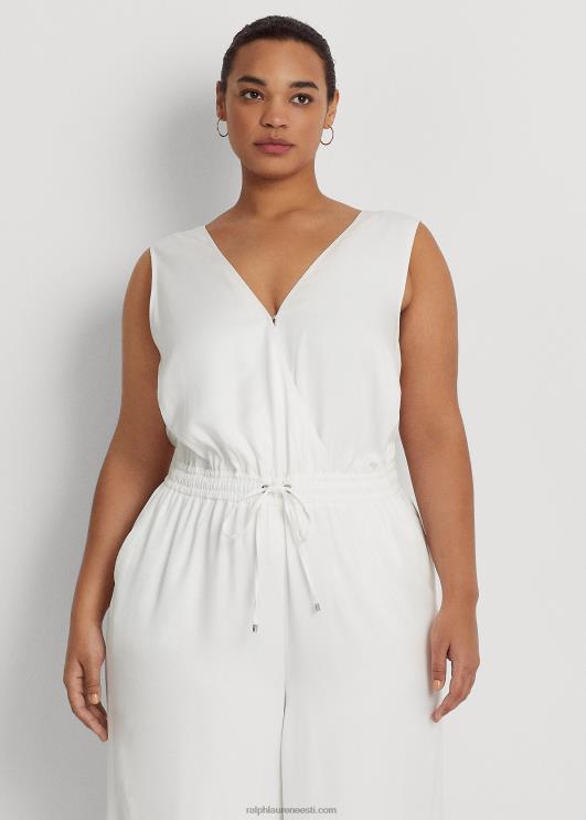 Ralph Lauren naised toimse varrukateta kombinesoon PR0V4575 valge