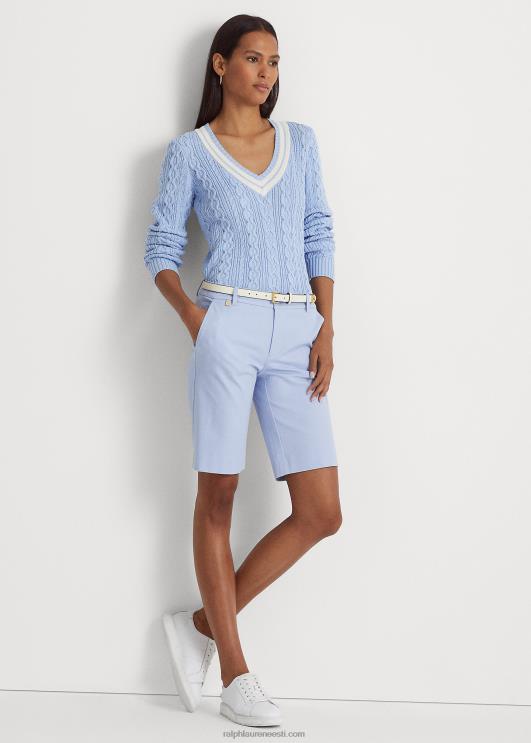 Ralph Lauren naised bi-stretch toimsel lühike PR0V3835 kiviklibu sinine