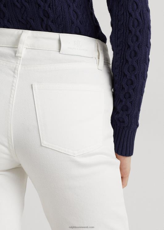 Ralph Lauren naised lõikega denim lühike PR0V4375 valge pesu