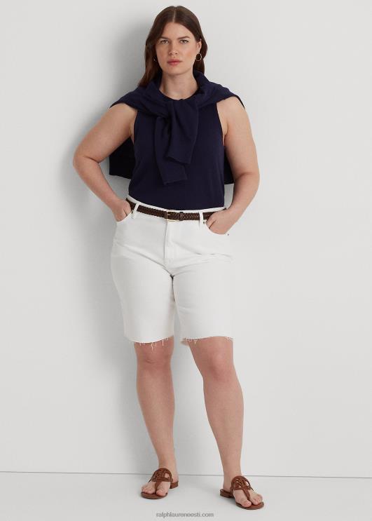 Ralph Lauren naised lõikega denim lühike PR0V4678 valge pesu