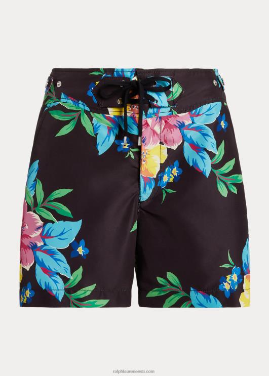 Ralph Lauren naised lilleline pits-esiosa lühike PR0V9462 must multi