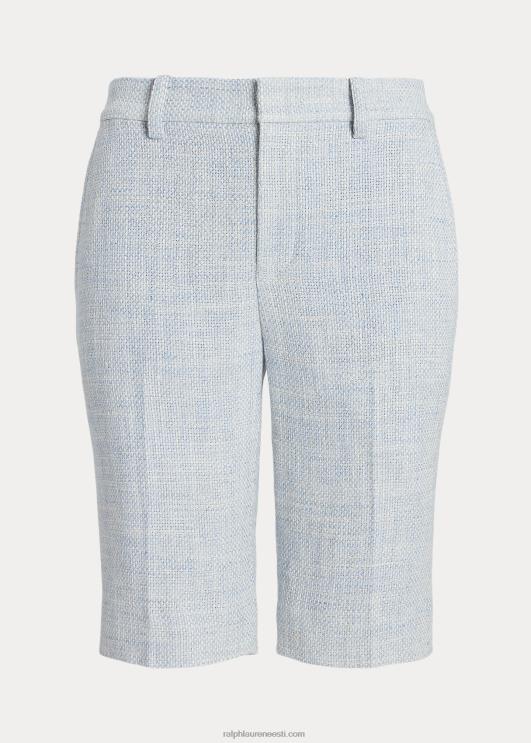 Ralph Lauren naised linasegu lühike PR0V3987 helesinine/kreemikas multi