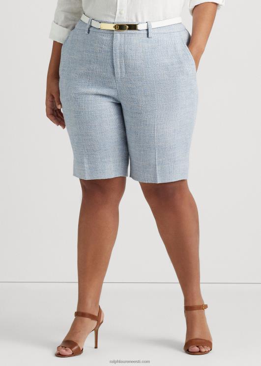 Ralph Lauren naised linasegu lühike PR0V4600 sinine/kreem multi