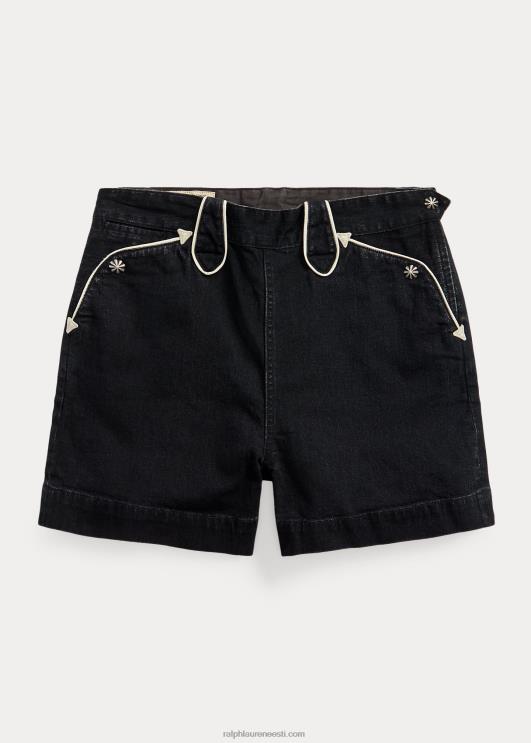 Ralph Lauren naised must teksariidest western lühike PR0V3622