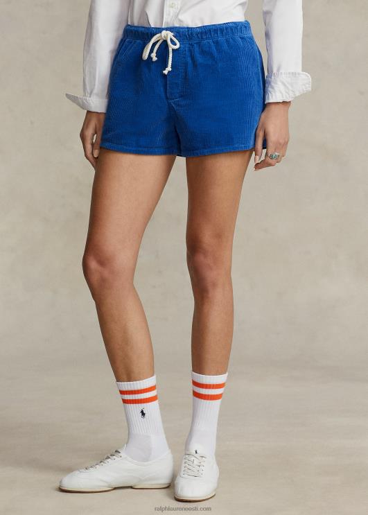 Ralph Lauren naised polo prepster velvetist lühike PR0V2987 sinine