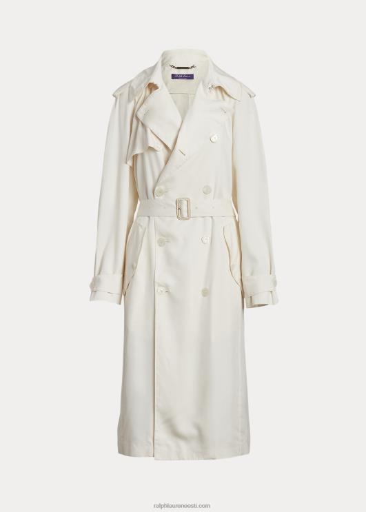 Ralph Lauren naised bairdi pestud siidist toimse mantel PR0V3547 lux kreem