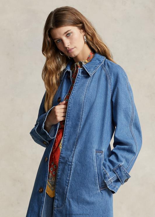 Ralph Lauren naised denim automantel PR0V3177 bacamacari pesu