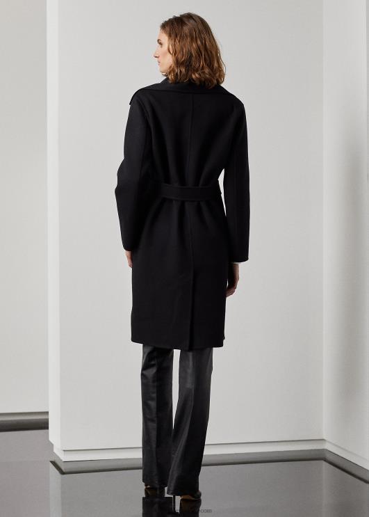 Ralph Lauren naised kamee villa-kašmiir ümbrismantel PR0V9274 must