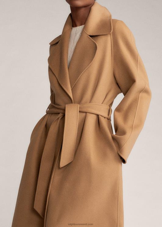 Ralph Lauren naised leonarda ümbrismantel PR0V3596 kaamel