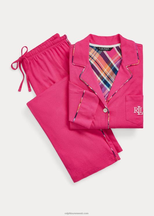 Ralph Lauren naised jersey magamiskomplekt PR0V9579 tumeroosa