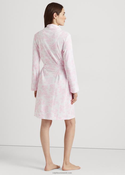 Ralph Lauren naised lilleline interlock sall-kraega rüü PR0V9444 roosi lilleline