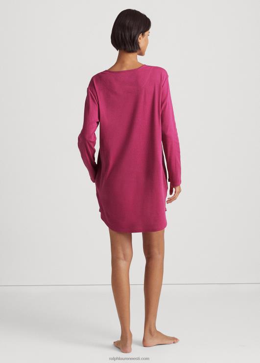 Ralph Lauren naised logoga soonikuga magamistrikk PR0V9575 fuschia