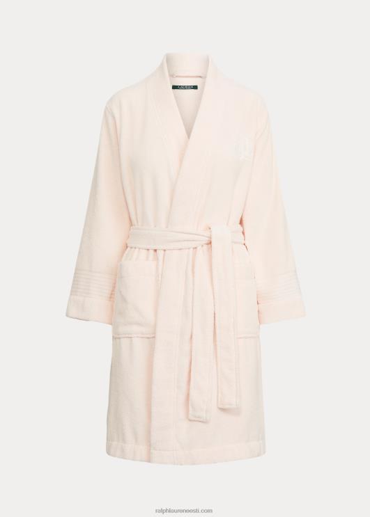 Ralph Lauren naised puuvillasest froteeriidest rüü PR0V4252 heleroosa