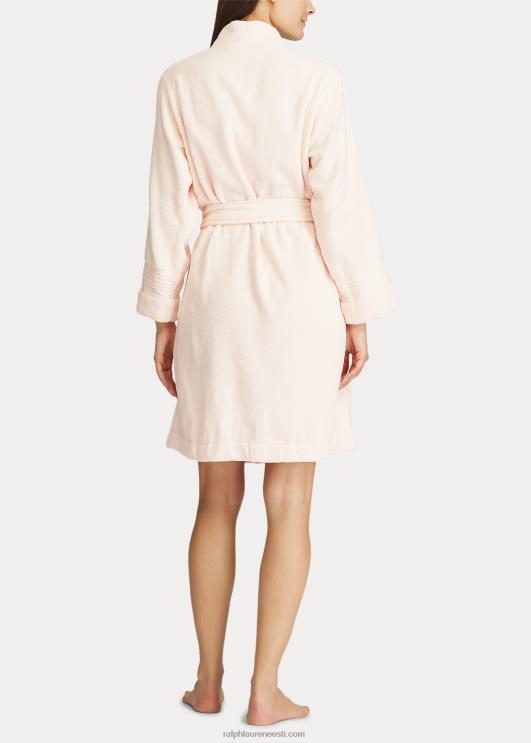 Ralph Lauren naised puuvillasest froteeriidest rüü PR0V4252 heleroosa