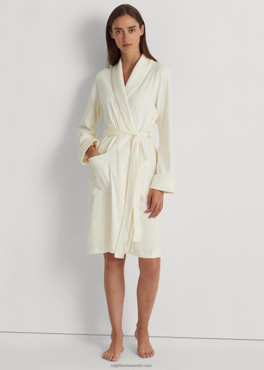 Ralph Lauren naised tepitud rätikkraega rüü PR0V4271 pärgamendikreem