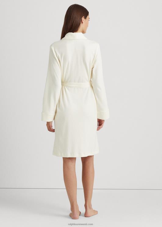 Ralph Lauren naised tepitud rätikkraega rüü PR0V4271 pärgamendikreem