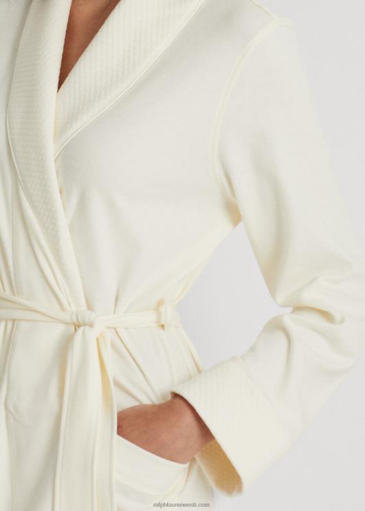 Ralph Lauren naised tepitud rätikkraega rüü PR0V4271 pärgamendikreem