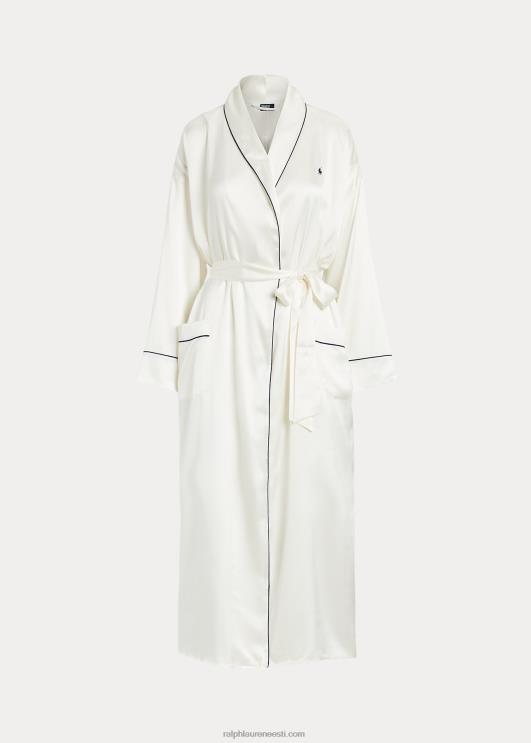Ralph Lauren naised veniv siidist hommikumantel PR0V3016 ekru