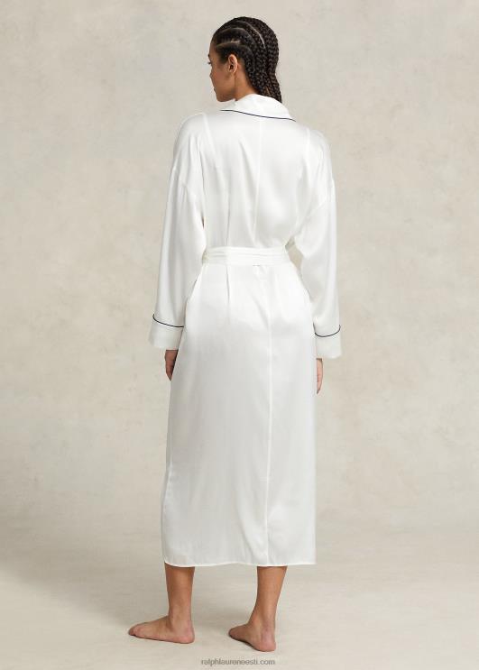 Ralph Lauren naised veniv siidist hommikumantel PR0V3016 ekru