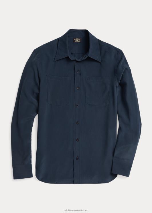 Ralph Lauren naised siidist krepppluus PR0V3662 merevägi