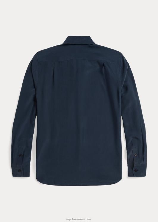 Ralph Lauren naised siidist krepppluus PR0V3662 merevägi